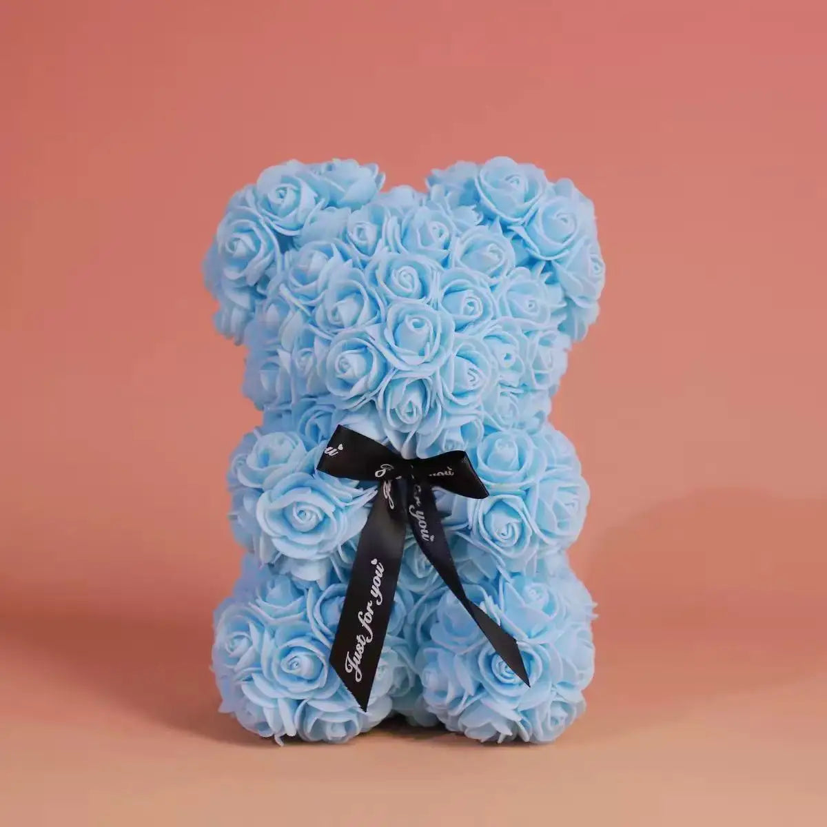 Rose Petal Teddy Bear Eternal Love Gift