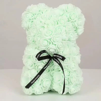 Rose Petal Teddy Bear Eternal Love Gift